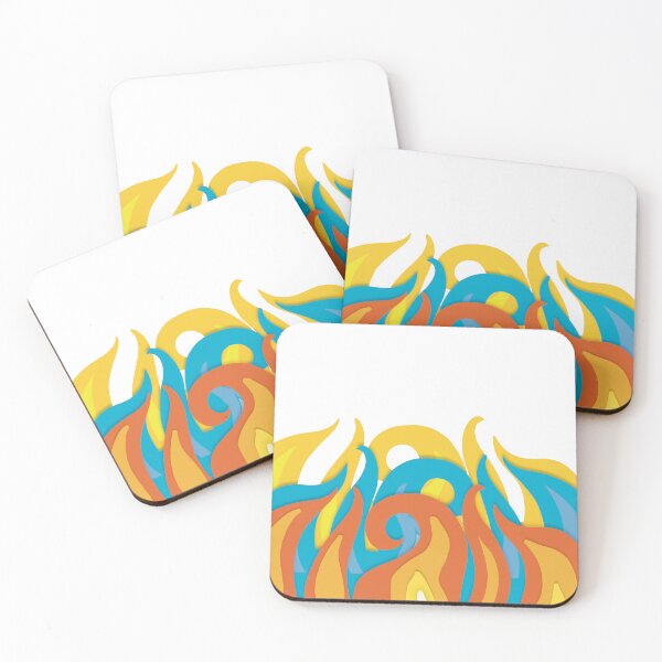 Item preview, Retro Flames designed and sold by Karin Taylor.