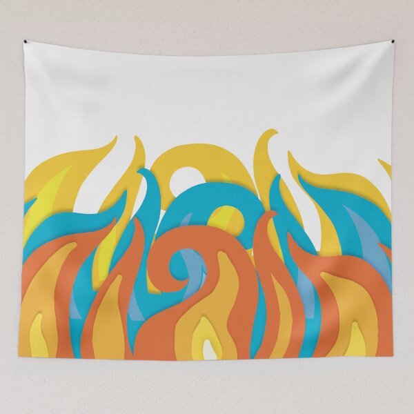 Item preview, Retro Flames designed and sold by Karin Taylor.