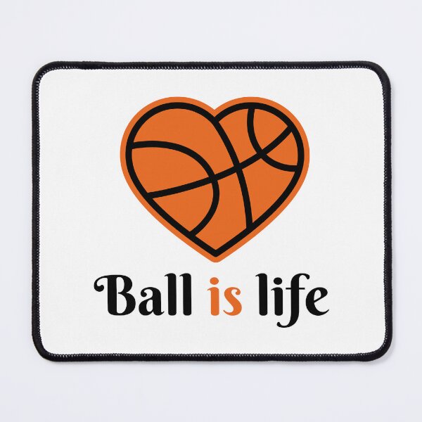 Item preview, Ball is Life Basketball Typography Art | Sports Passion Design | Basketball Lover Quote Poster designed and sold by TialCorner.