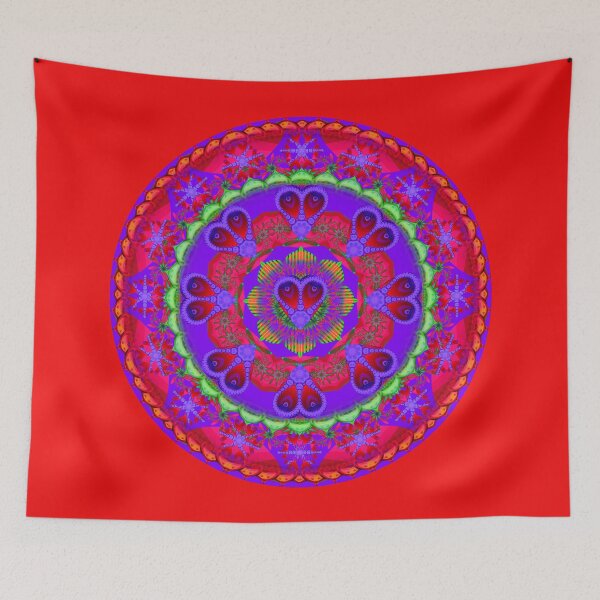 Item preview, Fractal Love Mandala 2B1 designed and sold by Mandala Magic by OM.