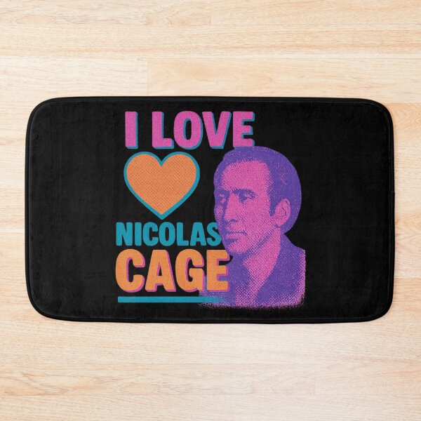 Item preview, I Love Nicolas Cage  designed and sold by Jennifer Chiera.