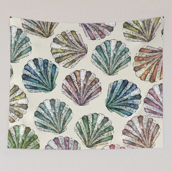 Item preview, Scallop Shells designed and sold by Karin Taylor.