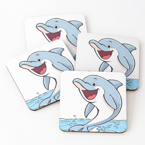 Item preview, Jumping dolphin designed and sold by langebleu.
