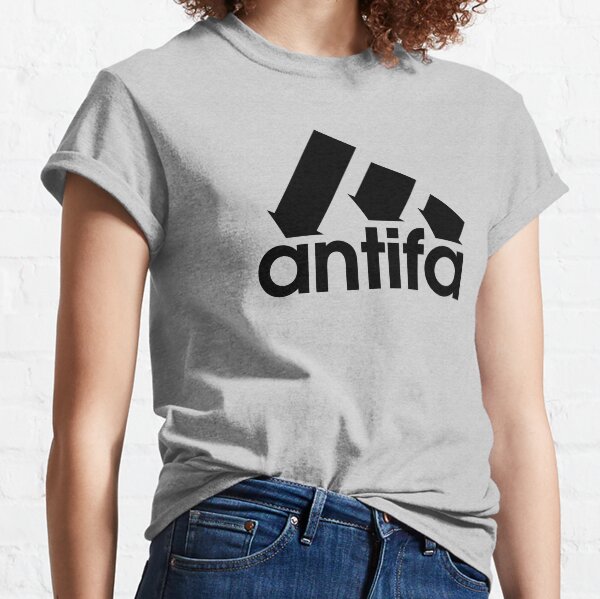 Vista previa del artículo con la obra «Antifa», diseñado y vendido por thomasesmith.