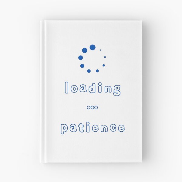 Item preview, Loading Patience – Funny Minimal Progress Design designed and sold by mintmono-studio.