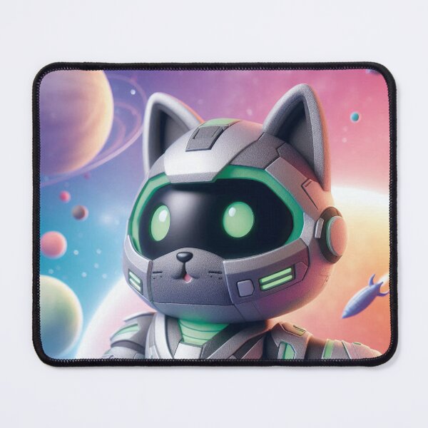 Item preview, AstroPaw – Guardian of the Neon Galaxy designed and sold by Tewksy Lab.