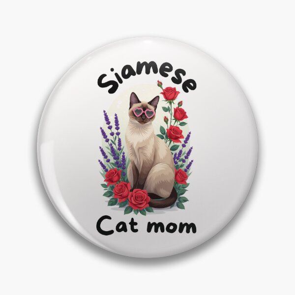Item preview, Siamese cat mom designed and sold by Fateh-Kro ⭐⭐⭐⭐⭐.