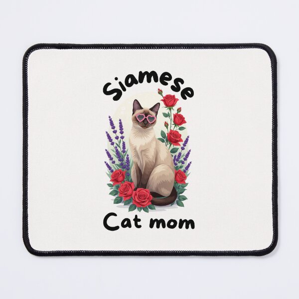 Item preview, Siamese cat mom designed and sold by Fateh-Kro ⭐⭐⭐⭐⭐.