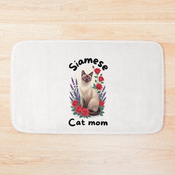 Item preview, Siamese cat mom designed and sold by Fateh-Kro ⭐⭐⭐⭐⭐.