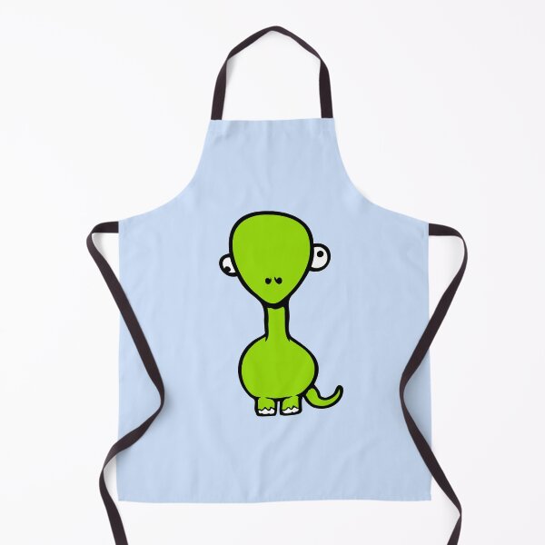 Item preview, Funny Dino Silly Squint Eyes Dinosaur Big Head Cartoon designed and sold by shirt-o-mat.