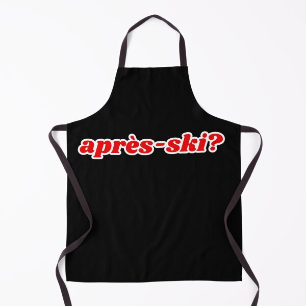 Item preview, Après-ski? Allons-y. | Bold French Ski Season Print designed and sold by Parasocialite.