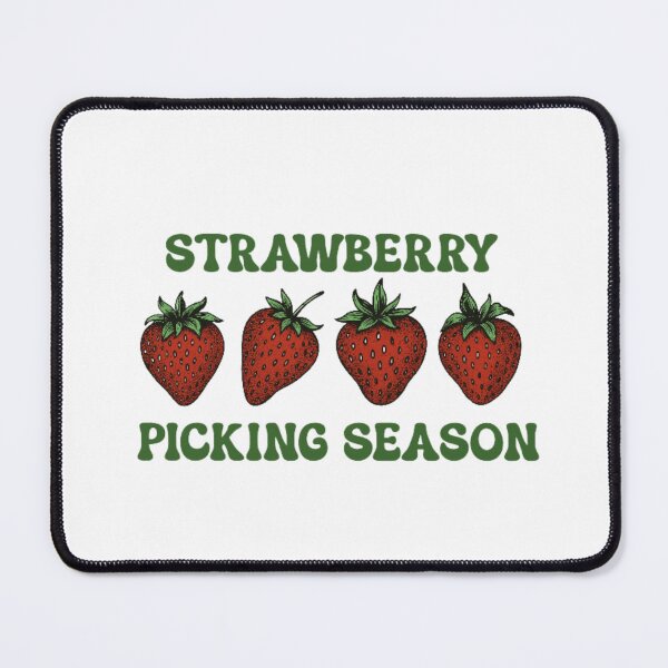 Item preview, Strawberry Picking Season Retro Fruit Illustration designed and sold by JERUK POPSICLE.