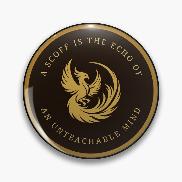 Item preview, Phoenix, Unteachable Mind: Quotes, Wisdom, Debate designed and sold by AASparksDesigns.