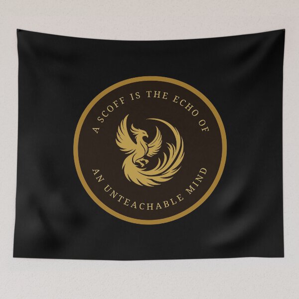 Item preview, Phoenix, Unteachable Mind: Quotes, Wisdom, Debate designed and sold by AASparksDesigns.