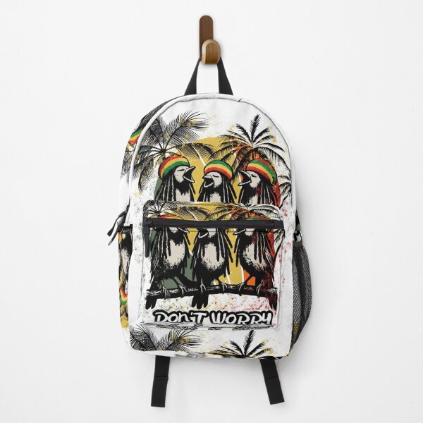 Item preview, Three Rasta Birds Singing designed and sold by Nacho Average Designs.