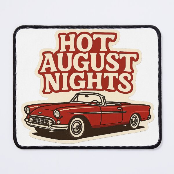 Item preview, Hot August Nights Classic Car Retro designed and sold by Abidel.
