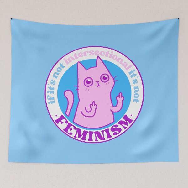 Item preview, If it's not INTERSECTIONAL, it's not FEMINISM designed and sold by DesignCollectiv.