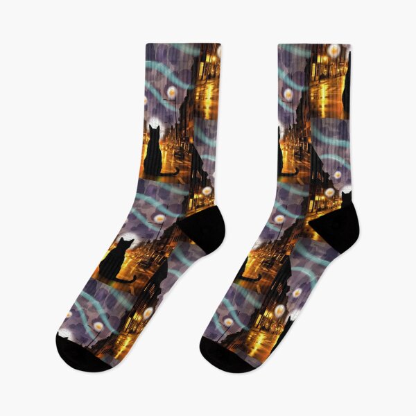 Item preview, Dream Watcher - Feline Protector (NO TEXT)  designed and sold by CleverCulture.