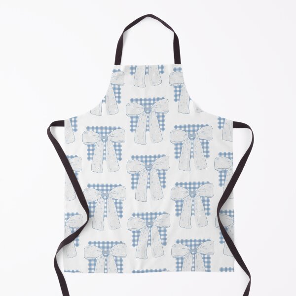 Item preview, Blue Gingham Bow designed and sold by The Painted Topaz.