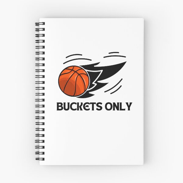 Item preview, Buckets Only Basketball Design | Flaming Basketball Art | Basketball Scoring Typography Poster designed and sold by TialCorner.