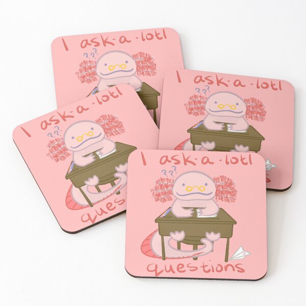 Item preview, I Axolotl Questions designed and sold by rikkuriffic.