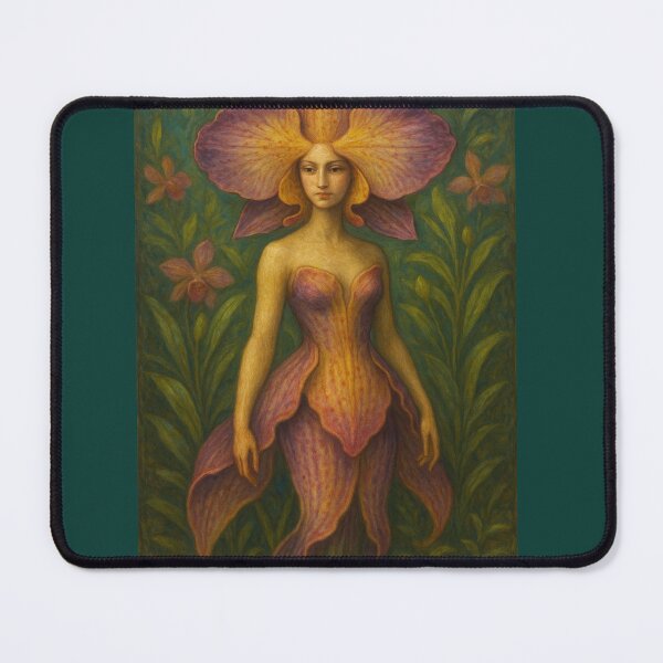 Item preview, Orchid Goddess – Sacred Bloom of the Garden, Feminine Spirit in Flower Form designed and sold by ReyDeLaCalle.