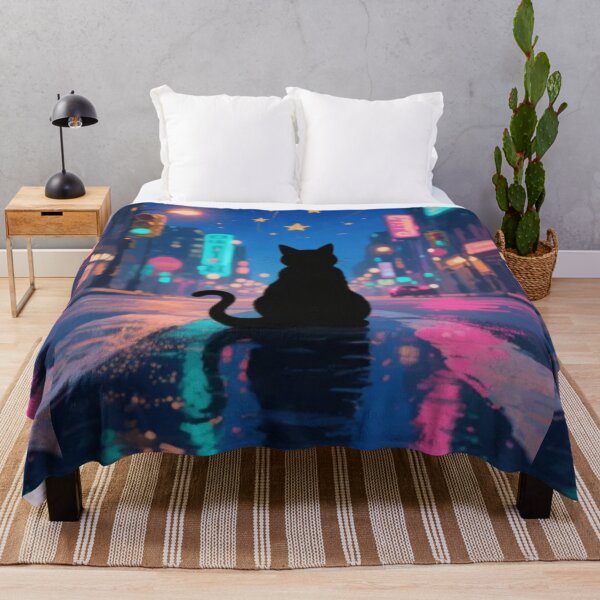 Item preview, Starfall Watcher - Feline Protector (NO TEXT) designed and sold by CleverCulture.