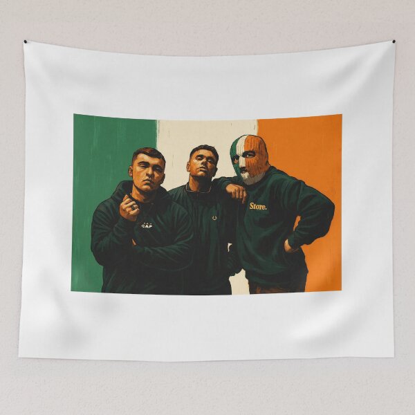 Item preview, Kneecap Fan Art Print | Irish Rap Group Poster | Hip Hop Inspired Wall Art designed and sold by Primeprints92.