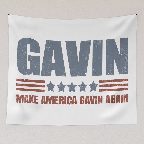 Item preview, Make America Gavin Again. vintage. designed and sold by EunsooLee.