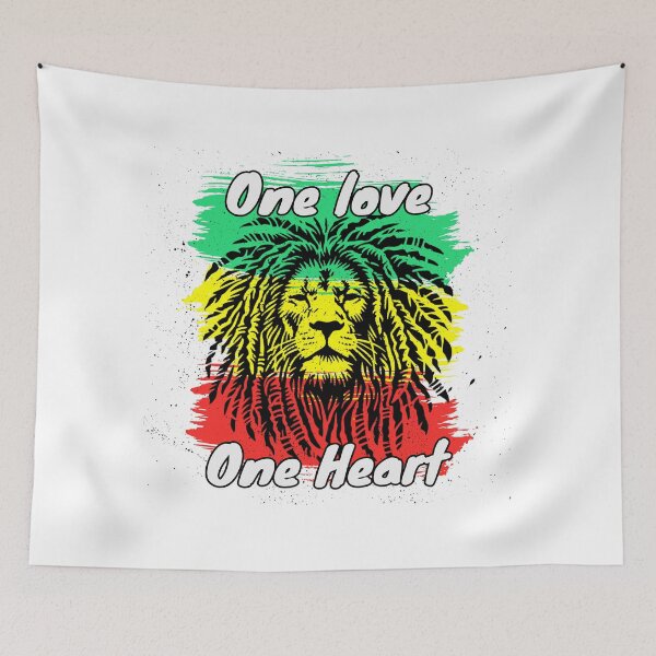 Item preview, One Love Once Heart Lion designed and sold by Nacho Average Designs.