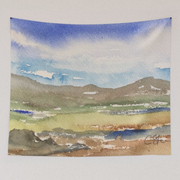 Item preview, Majestic Mountains WC221128b-20 designed and sold by CSteenArt.
