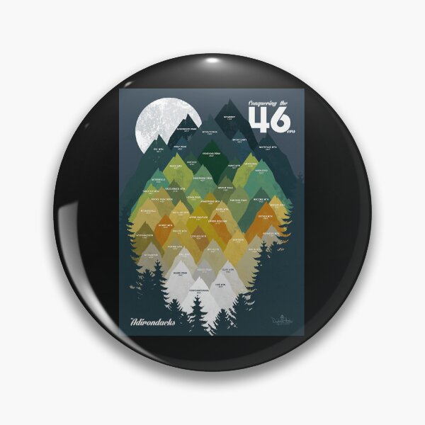 Item preview, Conquering The 46 Adirondack High Peaks Ny Mountain Hiking designed and sold by Jeromemenard6.