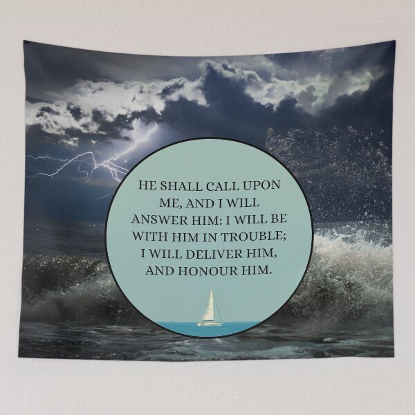Item preview, Psalm 91:15 designed and sold by Undonemadenew.