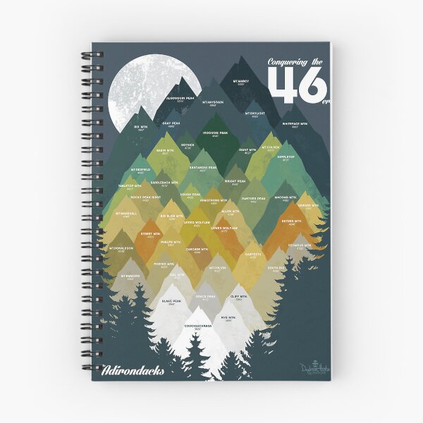 Item preview, Conquering The 46 Adirondack High Peaks Ny Mountain Hiking designed and sold by Jeromemenard6.