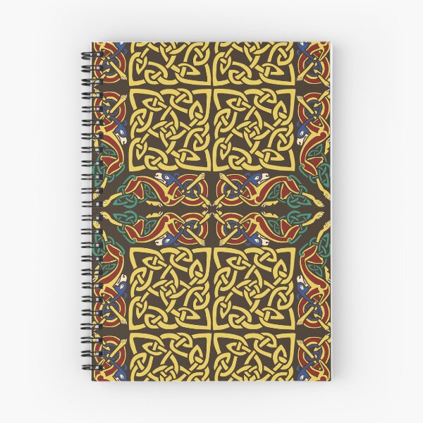 Item preview, Gold Knotwork Squares and Hounds Border designed and sold by Aakheperure.