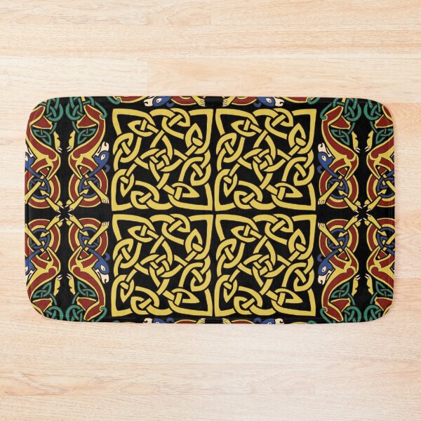 Item preview, Gold Knotwork Squares and Hounds Border designed and sold by Aakheperure.
