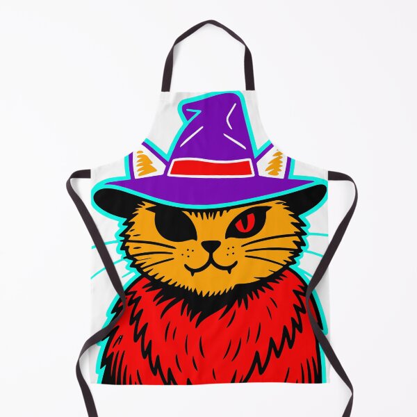 Item preview, Halloween One-Eyed Cat – Spooky Black Cat Costume Design designed and sold by Arbortising.