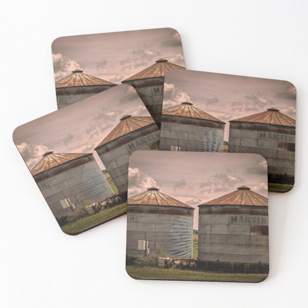 Item preview, Vintage Grain Bins Old South Farming designed and sold by Crobin1961.