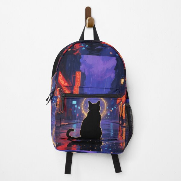Item preview, Night Watcher - Feline Protector (NO TEXT)  designed and sold by CleverCulture.