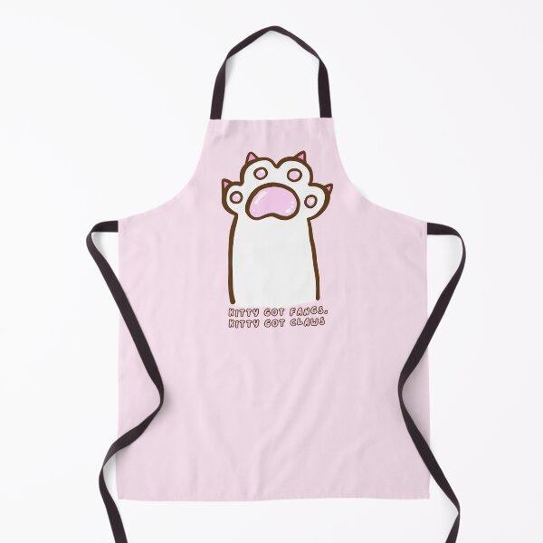 Item preview, Kitty Got Fangs, Kitty Got Claws – Kawaii Cat Paw designed and sold by smeraldosecrets.