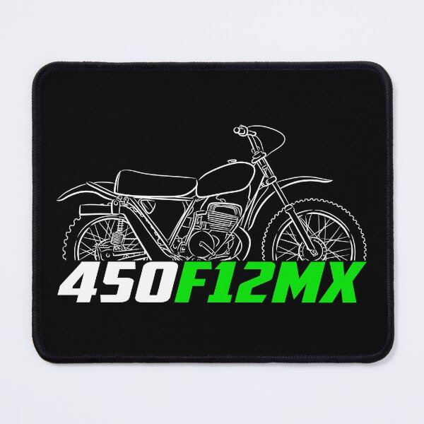 Item preview, Kawasaki 450 F12MX 1973 for bikers, Motorcycle designed and sold by ThrottleArts.