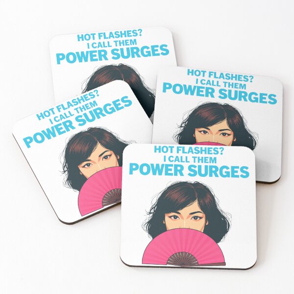 Item preview, Hot Flashes Power Surges – Funny Perimenopause WDNC Design designed and sold by jelonkaa.