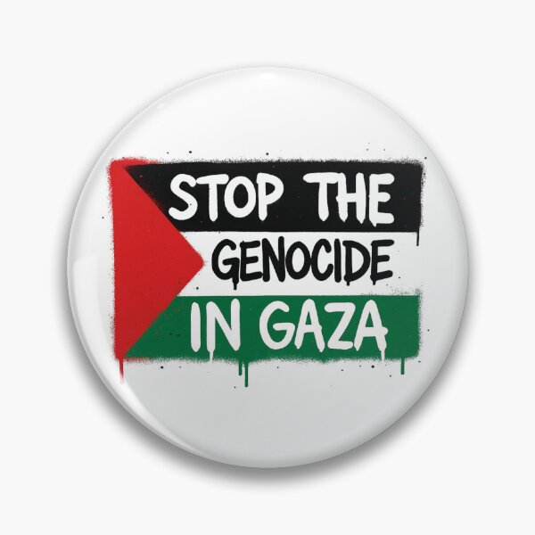 Item preview, Stop the Genocide in Gaza Graffiti Protest Demo Free Palestine Flag designed and sold by Annika Shurafa.