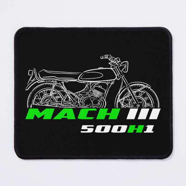 Item preview, Kawasaki 500 Mach III H1 1969-1970 for bikers, Motorcycle designed and sold by ThrottleArts.