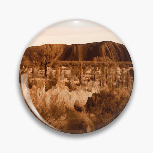 Item preview, Vintage Uluru Australian Outback Travel designed and sold by ashandbubu.