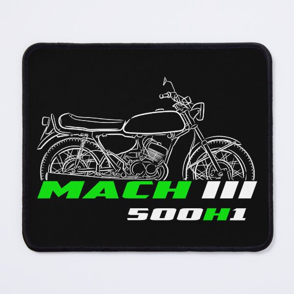 Item preview, Kawasaki 500 Mach III H1 1971-1972 for bikers, Motorcycle designed and sold by ThrottleArts.