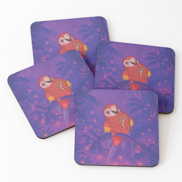 Item preview, Macaw in the jungle at night designed and sold by Art Connection 58.