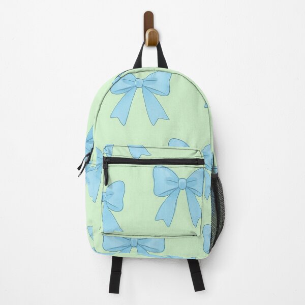 Item preview, Pastel Green and Blue Coquette Bow Background designed and sold by MICHELLE62608.
