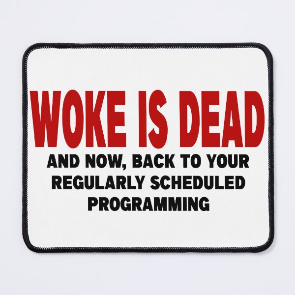 Item preview, WOKE IS DEAD designed and sold by CRINGEWORTHY TEES.