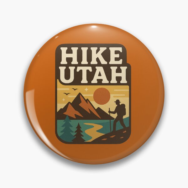 Item preview, Hike Utah designed and sold by Broken Antler Designs .